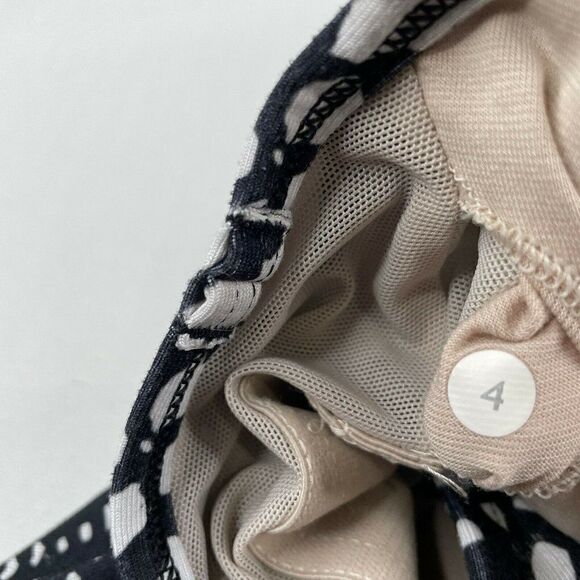 Lululemon Power Y Tank Static Mist Black White - Picture 4 of 7